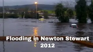 Serious Flooding in Newton Stewart