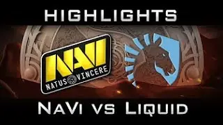 Na'Vi vs Team Liquid, TI6, Main Event, LB, The international 6, Русские комментаторы