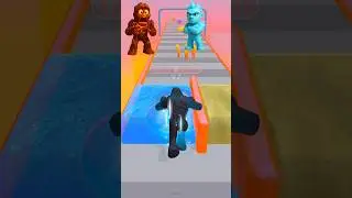OMG! LAVA MAN MELT THIS CRAZY ICE DUDE? LAVA MAN 3D 😱🤯 #gaming #shorts #shortfeed #viralshorts