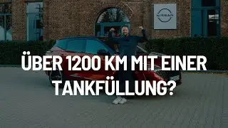 Schaffe ich über 1000 km mit einer Tankfüllung im neuen Nissan Qashqai E-Power? Ich probiere es aus.