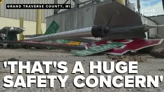 Stop signs found damaged across multiple Michigan counties