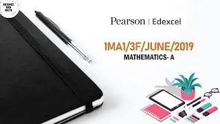 1MA1/3F/JUNE/2019 | Edexcel Level 1 / Level 2 GCSE Mathematics | 2019 | JUNE 1MA1/3F/J/19