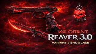 VALORANT Reaver 3.0 Bandit, Butterfly Knife & V26 Buddy in 4K 60FPS 🧿 | Variant 2 Showcase ⚡