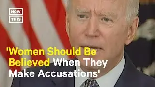Biden Responds to Questions About Cuomo's Resignation