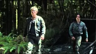 t100 2x01 | bellamy beats up murphy for what he did to raven