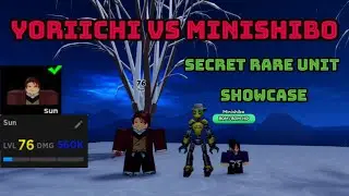 Yoriichi vs Minishibo !!! - Secret Rare Unit Showcase - Anime Fighters