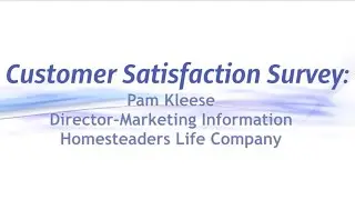 Customer Satisfaction Survey