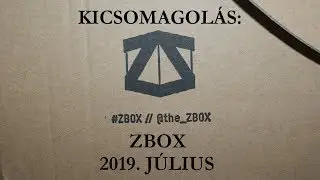 Kicsomagol&aacute;s: ZBOX 2019. j&uacute;lius | Zavvi