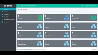 Sistema de Envío de Encomiendas en PHP Y MySQL - 2024