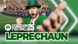 Notre Dame Leprechaun stars in EA Sports College Football 25!