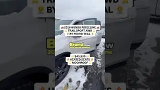 Педро Тил представляет совершенно новый мотоцикл Honda Ridgeline TrailSport 2026 года.