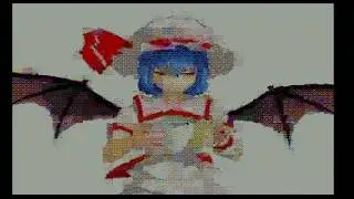 Bad Apple 3D full length for Sega Master System (RGB capture)