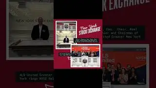 ALS United Greater New York Rings NYSE Opening Bell