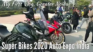 2020 Auto Expo India | My First Vlog | Explore auto expo  2020