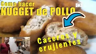 NUGGETS DE POLLO CASEROS Crujientes | Receta F&aacute;cil con Thermomix