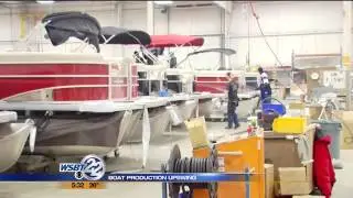 Boat production upswing