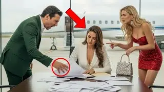 Elle se tait au divorce — puis pose son jet privé sur son territoire