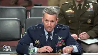WATCH: Joint Chiefs nominee Lt. Gen. Dan Caine says he was never asked whom he voted for
