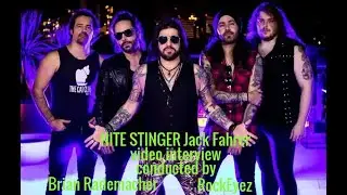 NITE STINGER Jack Fahrer video interview conducted by Brian Rademacher of RockEyez. 2025