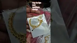 new design necklace #onegramgold #holesaler #devotional #hareramaharekrishna #ytshorts #short