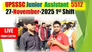 🛑 Typing Review of Junior Assistant Typing 5512 Post  #upsssc_junior_assistant #live