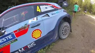 Neste Rally 2018 SS4 Andreas Mikkelsen Crash
