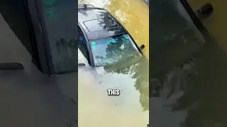 Самый быстрый способ выбраться из тонущей машины