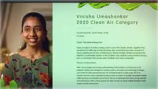 SKP Vanitha International School Ad Solar Ironing Cart Vinisha Umashankar Children's Climate Prize