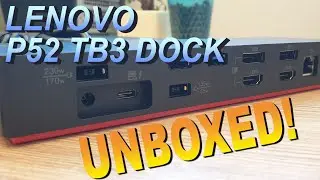 Lenovo #ThinkPad P52 TB3 Dock