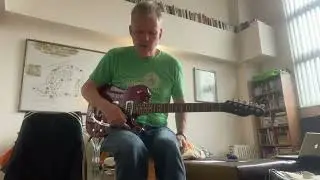 Fender Telesonic (all fifths tuning)