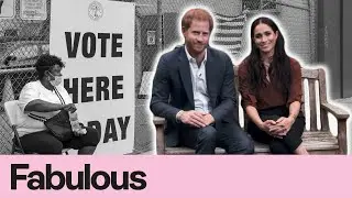 Meghan Markle wore a British designer in a rare tv appearance with Prince Harry for TIME