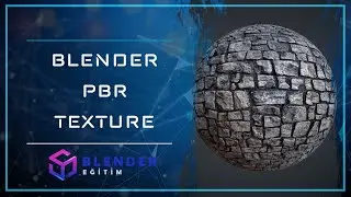 Blender PBR Texture 2 (Gerçekçi Dokular) - Blender Eğitim #48