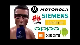 Cristiano Ronaldo Siuuu, but famous phone ringtones