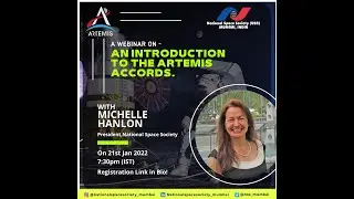An Introduction to Artemis Accords - Dr. Michelle Hanlon