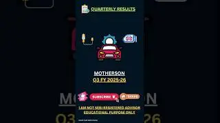 MOTHERSON Q3 FY2025 26 RESULTS | MOTHERSON Q3 FY2025 26 ఫలితాలు | MOTHERSON Q3 UPDATE #shorts