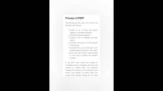 MPSC IMPORTANT TOPICS PERT ANALYSIS AND CPM