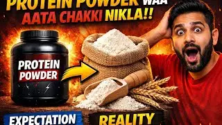 &ldquo;Expectation vs Reality: Protein Powder ❌ Aata Chakki ✅&rdquo; #scam #facts #shortsindia 
