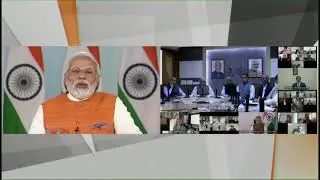 PM Shri Narendra Modi addresses webinar on 'Technology Enabled Development'