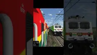 12424 Deccan Queen 95th Birthday Honking Cross with Indore Daund | Khandesh | MSTS #shorts #short