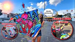Fui na Loja de Pipas c/ a BMW e Montei o Melhor Arsenal de Pipas do Mundo! Quem é o Pipeiro Sortudo?