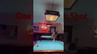 One Rail Kick Shot #pool #billiards #shortvideo #shorts #short