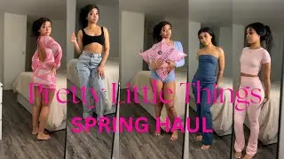 PRETTY LITTLE THINGS SPRING 2024 TRY - ON HAUL