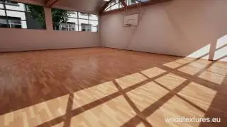 sports hall Unreal demo of woodtextures eu parquet