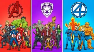 Every Major Marvel Team Explained in 30 Minutes