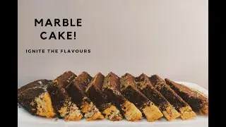 Marble cake | How to make marble cake | Quick recipe of marble cake by ignite the flavours