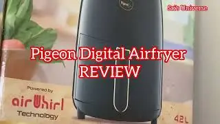 How to use Pigeon Digital Airfryer | Pigeon healthifry REVIEW | pros and cons | Easy cooking