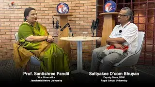 Prof. Santishree Dhulipudi Pandit, VC of JNU-New Delhi in a conversation with Sattyakee D&rsquo;com Bhuyan