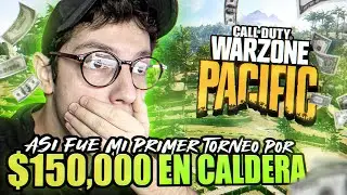 MI PRIMER TORNEO VS PROS x $150,000 EN CALDERA🤯 (Warzone Pacific)