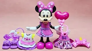 Disney Minnie Mouse Fashion Unicorn Doll Set Satisfying with Unboxing Compilation Toys ASMR #934