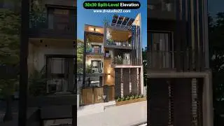 Elevation design for Split-Level House☺️ 😍 #house #design #dream #trending #new #home